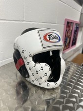 Fairtex Full Face Head Guard Boxing Sparring Chin Cheek Training Head Guard