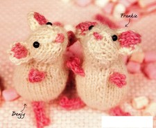 (6564) DK Toy Knitting Pattern for Sweet Little Mice!