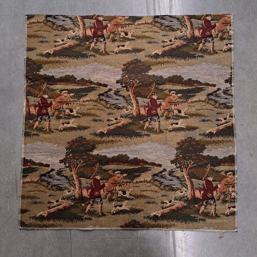 Fox hunting tapestry - fox,