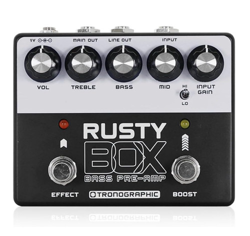 Tronographic rusty box - rusty, bass