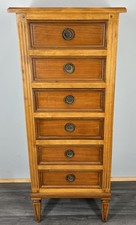 Chest of Drawers Tallboy Vintage French Brass Handles Cabinet LOT 3968