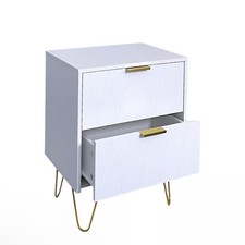 NEW Bedside Table With 2