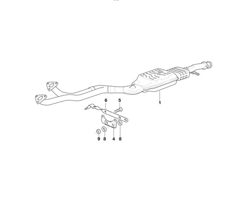 Bmw genuine catalytic - bmw,