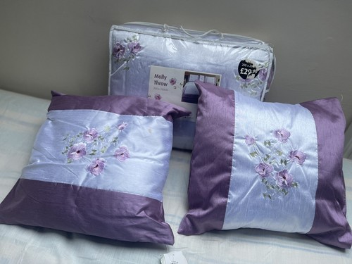Lilac bedspread molly - molly, throw
