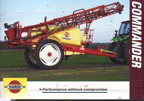 Hardi commander crop - crop, sprayer
