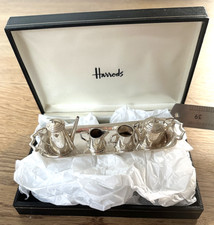 Silver miniature tea set