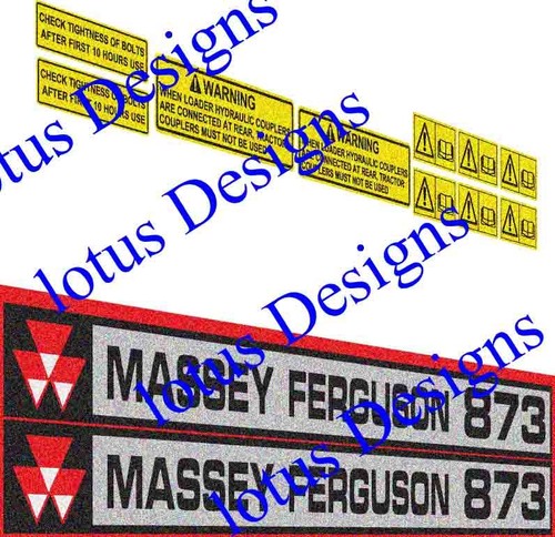 Massey ferguson 873 - 873, loader