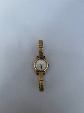 omega gold plated watch ladies