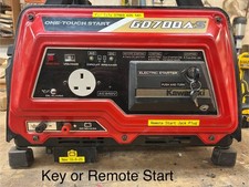 Kawasaki Generator GD700A-S “ELECTRIC REMOTE STOP/START”  Caravan Camper