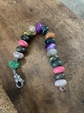 Trollbeads Breacelet And Lock With Stone Beads