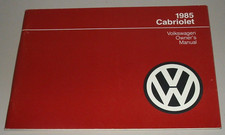 Owner´s Manual / Handbook VW