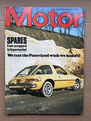 Amc pacer motor - pacer,