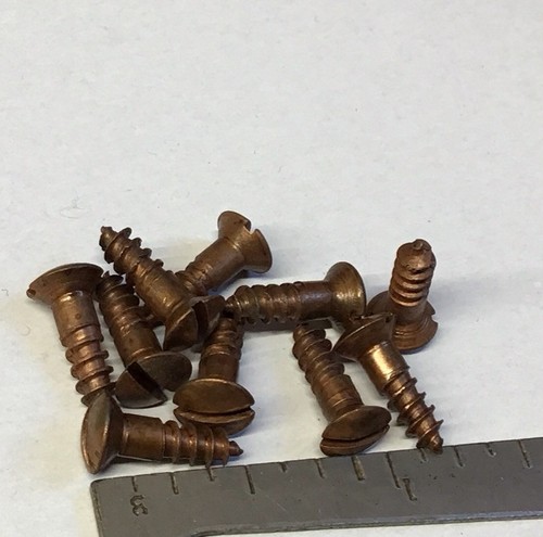 6 antique coppered - 6,