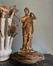 Antique Plaster Statue of