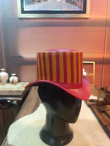 Genuine leather striped - genuine,