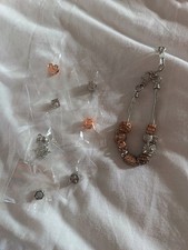 Snake Chain Charm Bracelets In