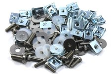 Lotus Elise S2 Stainless Front & Rear Clam Shell + Complete Under Tray Fixings