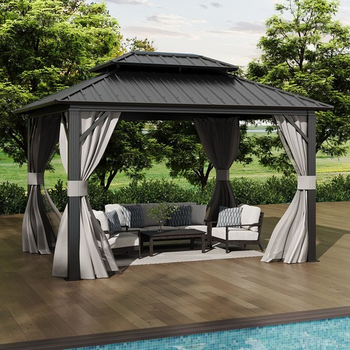 Aluminium pergola outdoor - aluminium,