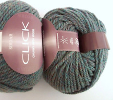 Sirdar Click Chunky With Wool TARN Shade 0128 Lot 3975 50g Yarn Ball