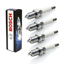 4x Mercedes SLK R171 200 Kompressor Variant1 Bosch Double Platinum Spark Plugs
