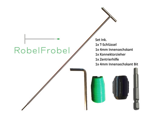 Key incl connector - connector, puller