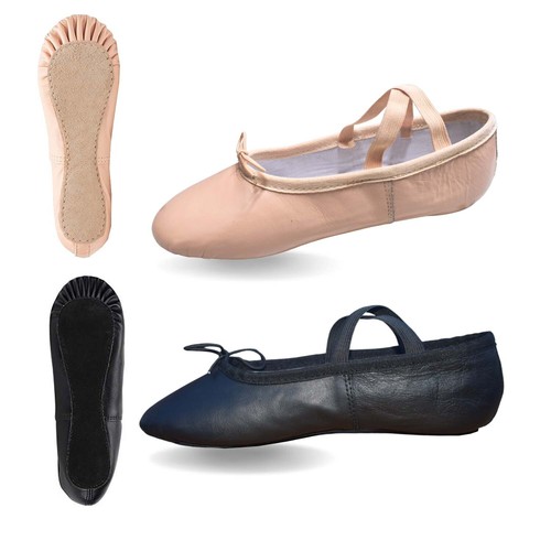 Full leather sole ballet - full,