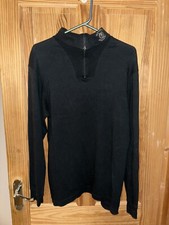 Vintage Tom Morris Old Course St Andrews Cotton Roll Neck Layer VGC Mens XL Golf