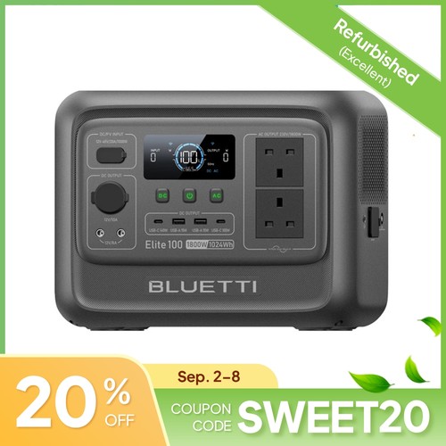 Bluetti elite 100 1024wh - 100,