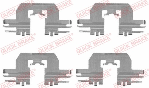 Rear accessory kit disc brake - rear,