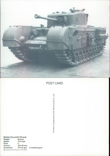 British churchill vii tank - tank, sw