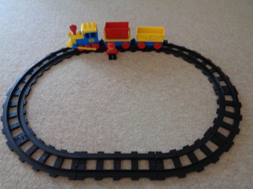 Duplo train track - duplo, &