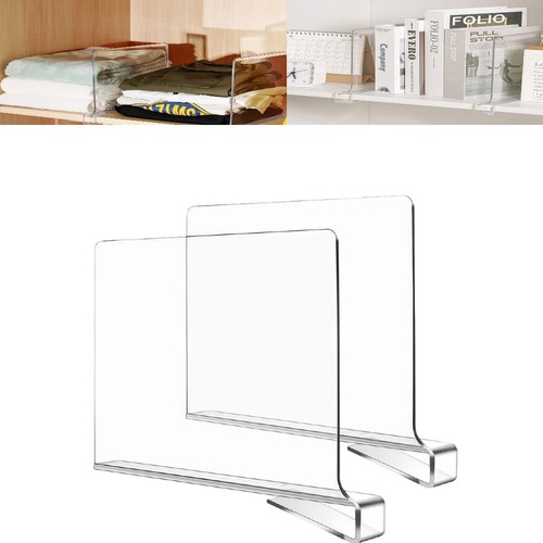 Clear acrylic shelf - shelf, dividers