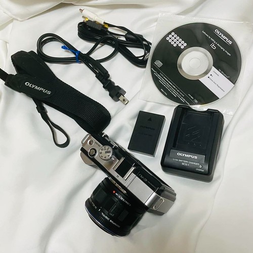 Olympus pen pl1 black 3mp - olympus, 12.3mp