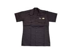 Jaguar Landrover Male Short Sleeve Navy Blue Shirt JAGLANMSB05AN