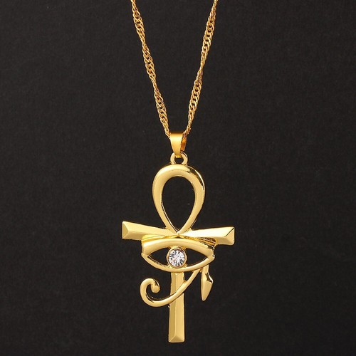 Gold eye horus ra ankh - eye,