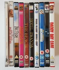 DVD Job Lot Mixed Bundle x 10, Anchorman, The Beach, White Chicks, Big Fish Etc