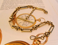 Pocket Watch Chain 12ct Rose