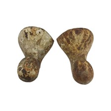 2 Cast Iron Clawfoot Tub Feet