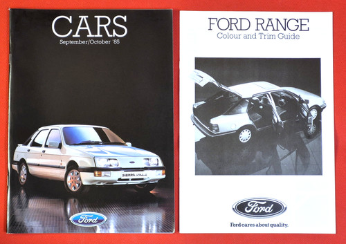 1985 ford cars brochure - cars,