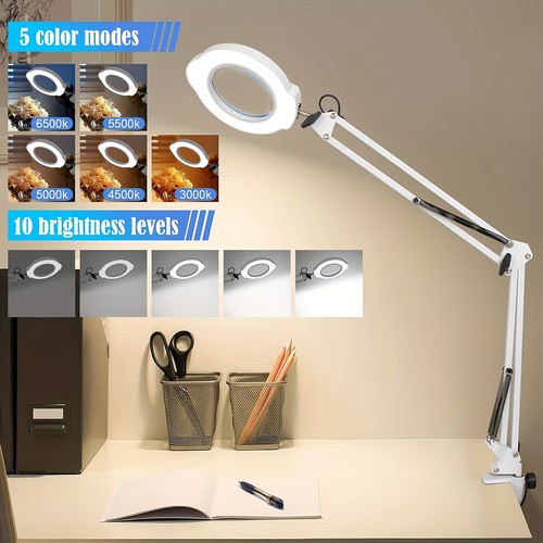 15x led magnifier glass - magnifier, desk