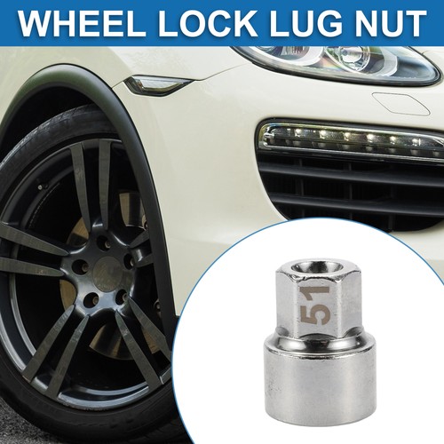 Wheel lock lugnut 4 - lock, 3/4"