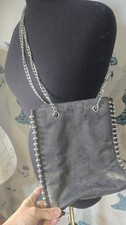 Grey Silver Studded Chain