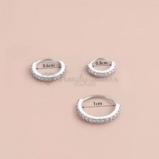 Sterling Silver Hoop Nose Ring