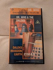 Dr. Who VHS. Dr. Who & the