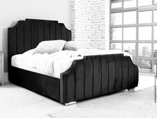 Ottoman Bed Art Deco Plush