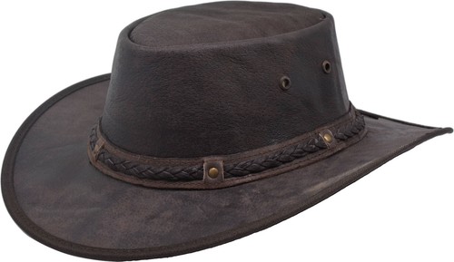 Western cowboy hat - western, leather