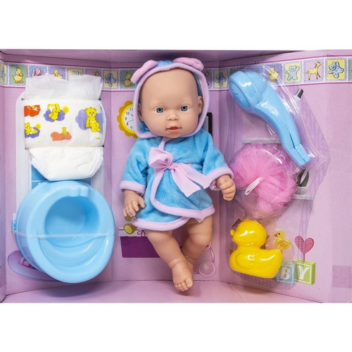 Baby doll set potty nappy - doll,