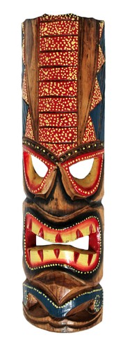 Tiki mask wooden - mask,