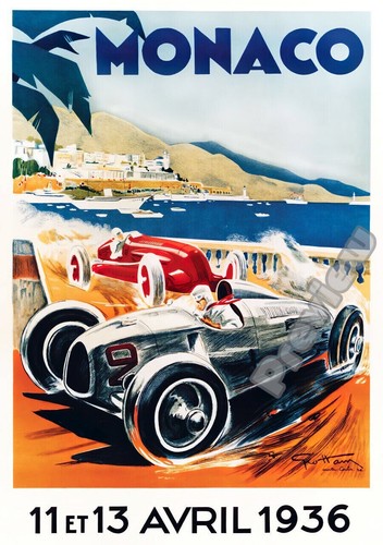 Vintage monaco grand prix - vintage,