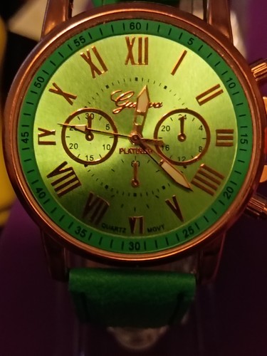 Ladies green analogue - , quartz